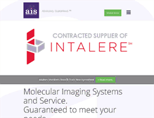 Tablet Screenshot of ais-nuclear.com